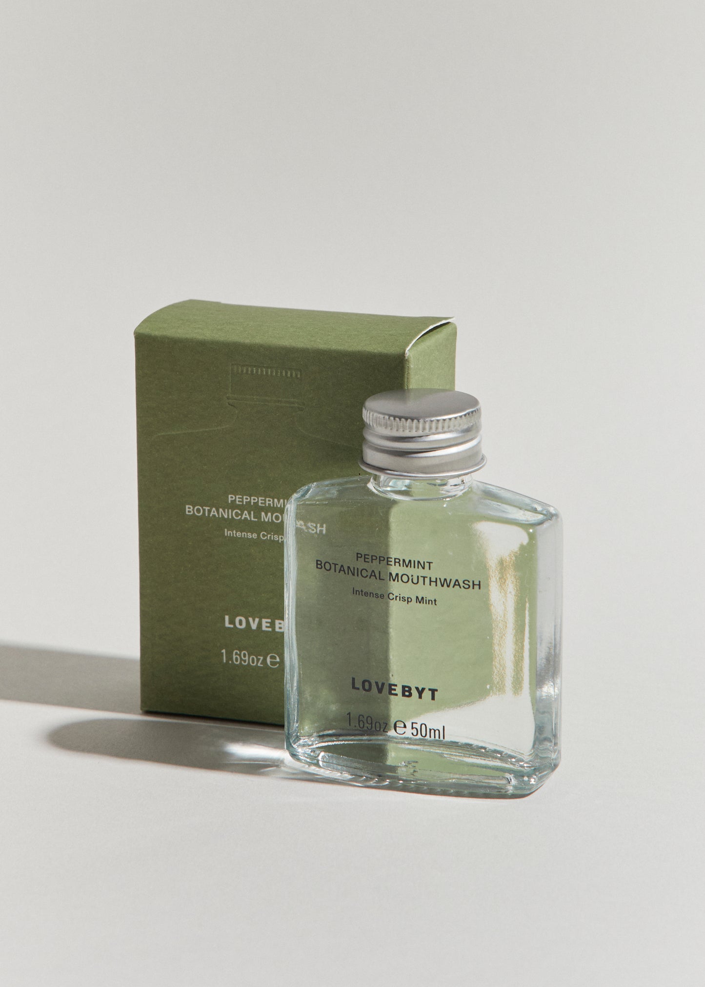 LOVEBYT Peppermint Botanical Mouthwash