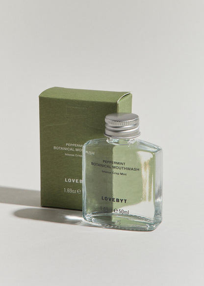 LOVEBYT Peppermint Botanical Mouthwash