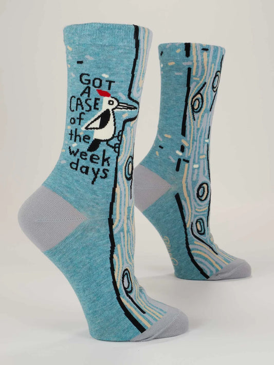 Case of the Week Days Crew Socks