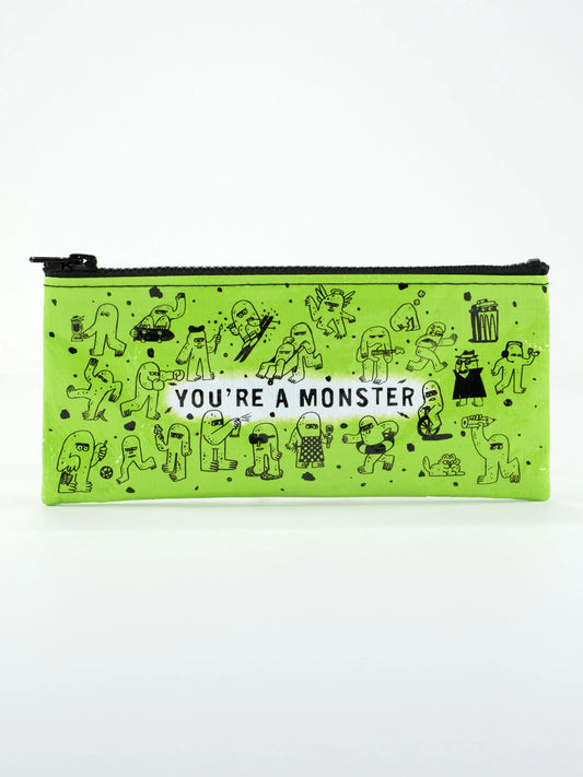 Blue Q You're A Monster Pencil Case