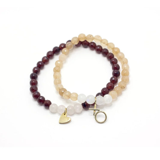 Purpose Jewellery Gemstone Stretch Bracelet